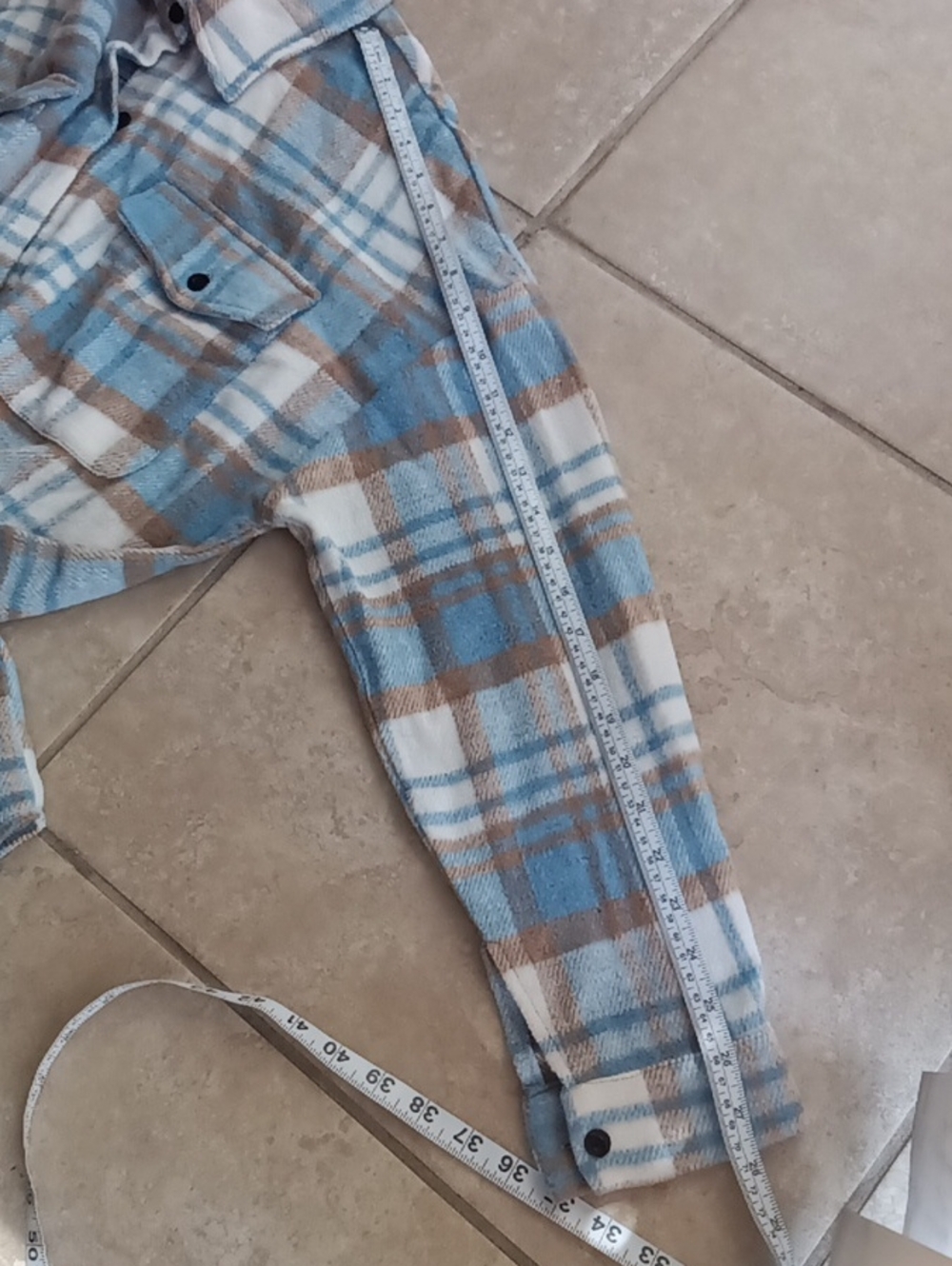 Chic Plaid Overshirt - Picture 10 of 11